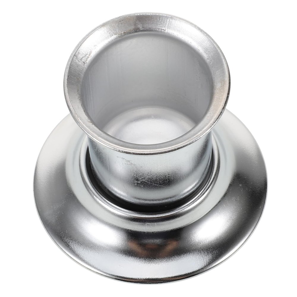 NIYANGLE Moxa Stick Fire Extinguisher Base Stainless Steel Silver Professional with Fire Extinguishing and Long-Term Use Features 4cm Diameter for Safe Moxibustion Therapy at Home