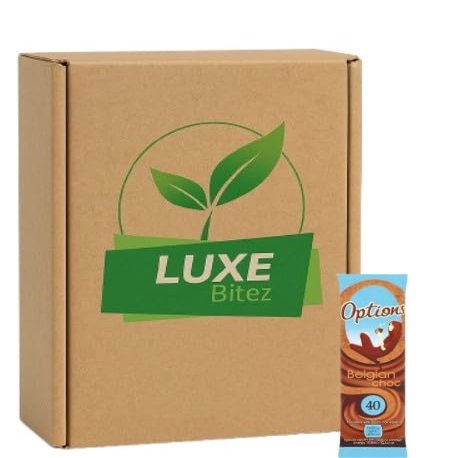 Hot Chocolate Sachets | 40 Single Serve Portions | Low Calorie Instant Drink | Rich, Creamy & Indulgent | Great for Home, Office or On-the-Go | Compatible For Options By Luxe Bitez