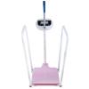 Assist The Elderly in Measuring Weight gain While Standing, with an Electronic Scale with armrests, Suitable for use in clinics, Hospitals, Schools, Nursing Homes (Pink) view 1