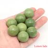 5PCS 20mm Natural Stone Sphere Amethyst Rose Quartz Ball Minerals Polished Globe Specimen Home Decor view 2