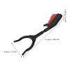CALLARON 2pcs Litter Picker Grabber, Plastic and Iron Reaching Tool with Precision Teeth, Portable Ergonomic Handle for Disabled Users and Back Pain Support view 2