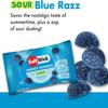 SaltStick Energy Gummies with Electrolytes, Sour Blue Razz, Easy to Chew Electrolytes Gummies, Energy Chews that Taste Great. 10 Packs, 80 Gummies view 3