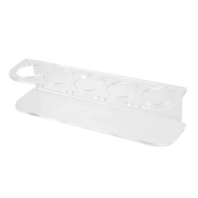 VALICLUD Insulin Vial Storage Rack Portable Bottle Holder Organizer Acrylic Bottle Storage Rack for Diabetes Care Home Use