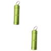 PACKOVE 2pcs Pill Container Sealed Holders for Emergency Pill Holder Small Airtight Container Organiser for Medicine Random Color view 1