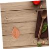 Gatuida Brown Sugar Softener Discs Terracotta Sugar Saver for Kitchen Storage Containers Reusable Leaf-shaped Moisture Absorber 5pcs in Kraft Box with Protective Cushioning view 4