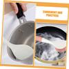 NULYLU 2pcs Dish Scrubber Brush Set for Kitchen Dishes with Comfortable to Hold and Long Handle, Tpr Material Reusable Cleaning Brushes, Convenient for Kitchen Sink and Dishwashing view 2