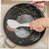 NULYLU 2pcs Dish Scrubber Brush Set for Kitchen Dishes with Comfortable to Hold and Long Handle, Tpr Material Reusable Cleaning Brushes, Convenient for Kitchen Sink and Dishwashing view 3
