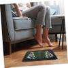 NULYLU Foot Massage Mat for Relaxation and Acupressure Stone Reflexology Mat for Foot and Leg Care Portable and Massage Pad for Home Office and Travel Use view 2