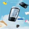 BODOBTF 650ml USB Electric Portable Whey Protein Shaker Bottle Fully Automatic Stirring Cup Rechargeable Gym BA Free Cocktail Blend(Black) view 3