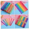Homoyoyo 200 Pcs Wooden Craft Sticks with Smooth Surface and Lightweight Design for DIY Projects and Ice Cream Making, for Boys and Girls and Creative Crafting view 3