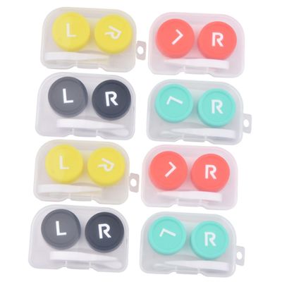 Anneome 8pcs Cases Lens Cleaner Care Tools Pp Material Portable Leakproof for Travel Daily Use
