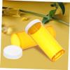 DEARMAMY 10pcs Empty Plastic Pill Bottles for Medication Pp Travel Pill Organizer with Waterproof Seal Portable Large Capacity Organiser for Home and Travel view 4
