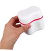 Anneome 2pcs Denture Toothbrush and Storage Box Set for Dentures with Sturdy Pp+Nylon Material, Elegant European Style, Suitable for Home and Travel Use with Comprehensive Oral Care view 4