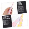NIYANGLE 6pcs Cartoon Piggy Toothbrush for Children Ultra-fine Bristles with Suction Cup Base Random Color view 4