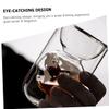 HOLIDYOYO Creative Hourglass Coffee Cup Glass Double Walled Cold Beverage Cup for Home Use view 4