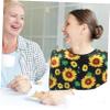 COLLBATH 2pcs Oil Bib for Adults Reusable Dinner Bibs Household Clothing Protector Eating Accessory for Elderly Folding Washable view 4