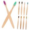 BESTYASH 20pcs Bamboo Toothbrushes Bristles Tooth Brush for Adults Eco-Friendly Bamboo Material for Daily Oral Care Routine view 2