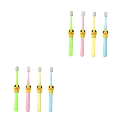 Ipetboom 8pcs Boys and Girls Oral Care Toothbrushes Cartoon Bristle Toothbrushes for Young Boy Girl Soft Bristles for Daily Use