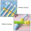 Ipetboom 8pcs Boys and Girls Oral Care Toothbrushes Cartoon Bristle Toothbrushes for Young Boy Girl Soft Bristles for Daily Use view 4