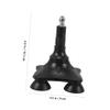 Kisangel Crutch Accessories Non-Slip Rubber Tips Walking Cane Foot Pads for Stability for Outdoor Hiking and Indoor Use Material view 2