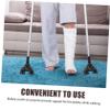 Kisangel Crutch Accessories Non-Slip Rubber Tips Walking Cane Foot Pads for Stability for Outdoor Hiking and Indoor Use Material view 3