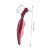 DEARMAMY Double-Sided Denture Brush Toothbrush with Hard Bristles 3pcs Suitable for Denture Care Washable Plastic Handle for False Teeth Cleaning view 2