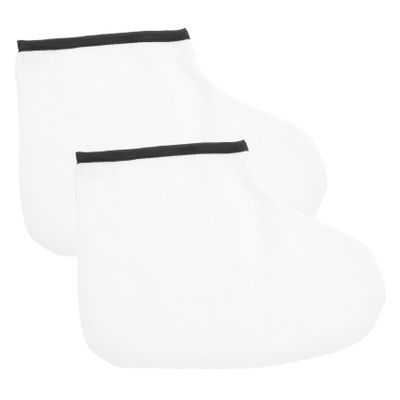 Beavorty Foot Care Bag for Paraffin Wax Treatment Cotton Spa Foot Covers for Hydrating and Moisturizing for Beauty Salon and Home Use