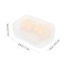 CALLARON 3pcs Contacts Lens Case Crystal Lens Holder for Travel Small Portable Design Storage Box view 2