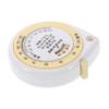 WRITWAA Body Fat Measuring Tape for Waist Soft and Retractable Telescopic Tape Measure for Body Measurements Automatic Sewing Ruler Tool view 1