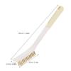 KOMBIUDA 2pcs Kitchen Cleaning Brush for Stove Oven Wire Brush Long Handle for Gas Stove and Grill view 2