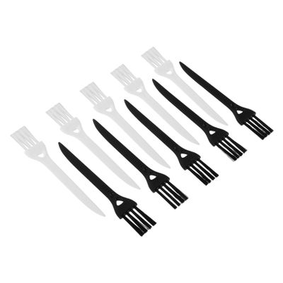 BESTYASH 10pcs Small Cleaning Brush Set for Electronics Multifunctional Crevice Detail Cleaning Tools for Bathroom Use