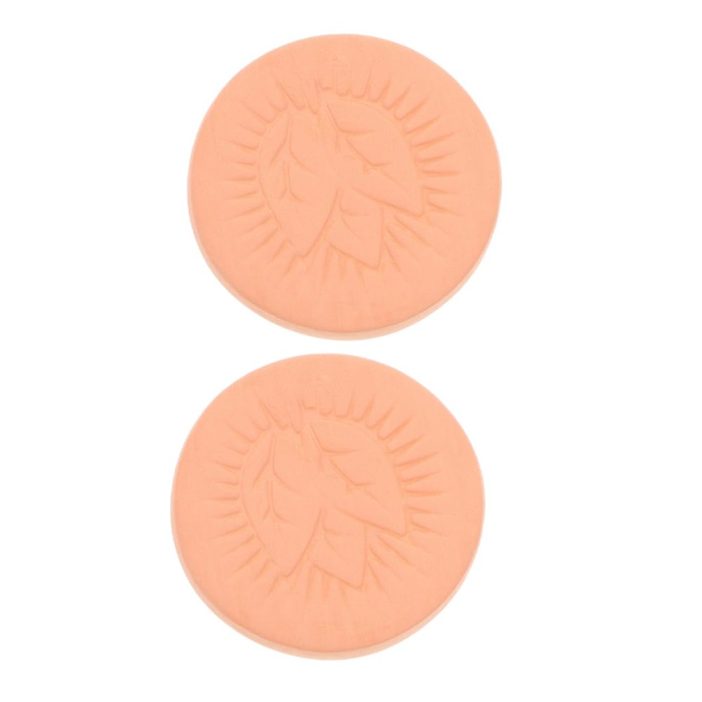Ciieeo Reusable Sugar Storage Clay Discs 2pcs Brown Sugar Keeper and Preservation in Food Storage Containers for Home Bakeries and Restaurants