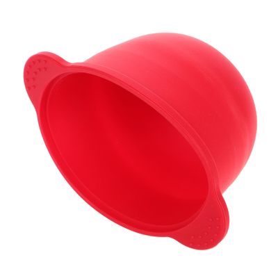 Beaupretty Silicone Mask Bowl for Facial Mask Mixing Non-stick Wax Heater Inner Pot for Waxing Machine Red Kitchen Accessories Hair Removal Wax Warmer Replacement Bowl