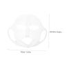 GANAZONO 3pcs Ear Hook Silicone Face Mask Holder Reusable Mask Cover Lightweight Comfortable Design for Sleeping Daily Use view 2