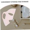 GANAZONO 3pcs Ear Hook Silicone Face Mask Holder Reusable Mask Cover Lightweight Comfortable Design for Sleeping Daily Use view 3