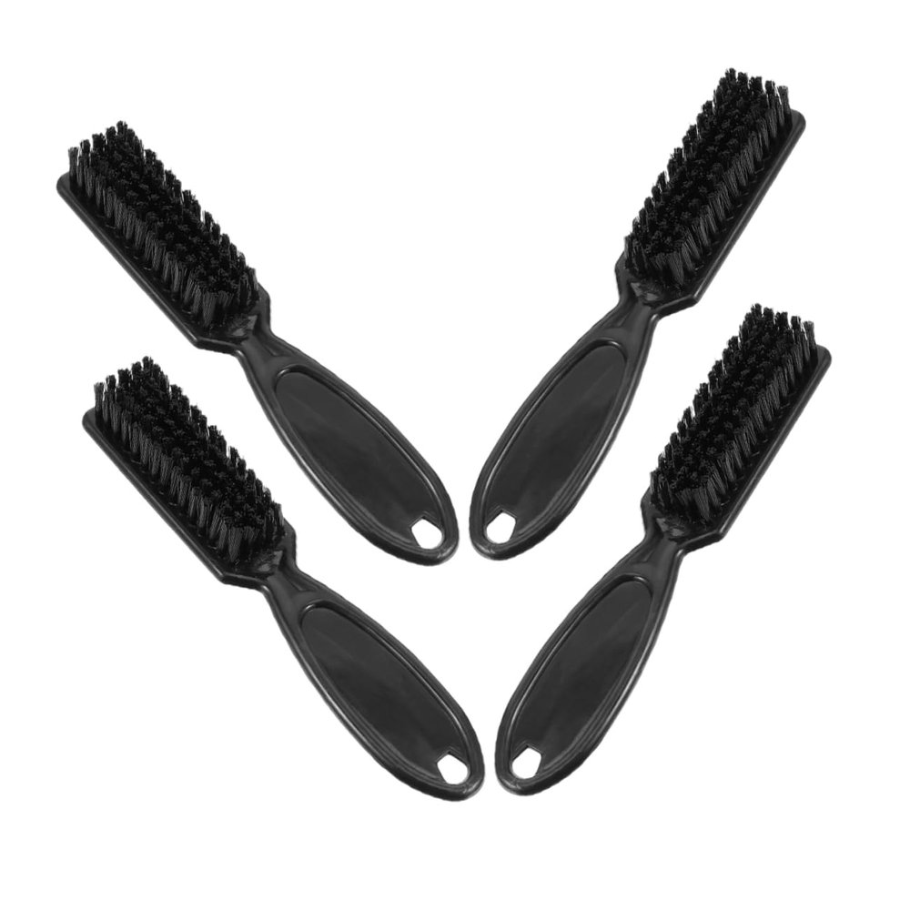 ERINGOGO 4pcs Nylon Hair Clipper Brush Soft Bristle Hair Cleaning Tool for Barbers and Home Use for Grooming