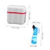 WEKAMOS 2pcs Denture Cleaning Kit with Sturdy Pp+Nylon Brush and Portable Storage Box, Designed for Dentures, for Home and Travel Use, Elegant European Style with Sophisticated Design view 2