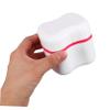 WEKAMOS 2pcs Denture Cleaning Kit with Sturdy Pp+Nylon Brush and Portable Storage Box, Designed for Dentures, for Home and Travel Use, Elegant European Style with Sophisticated Design view 4