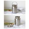 10L Stainless Steel 304 Milk Can for Liquid & Solid Storage, Transport Bucket with Sealed Lid & Unique Handle, Wine Pot, Dairy Jug, Versatile Container view 2