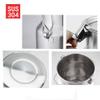 10L Stainless Steel 304 Milk Can for Liquid & Solid Storage, Transport Bucket with Sealed Lid & Unique Handle, Wine Pot, Dairy Jug, Versatile Container view 3