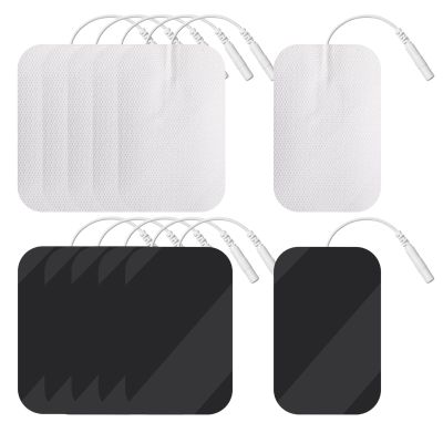 10 Pcs 6x9 cm Electrode Pads for TENS Units Self-Adhesive Replacement Pads Electrodes Patches for Electrotherapy