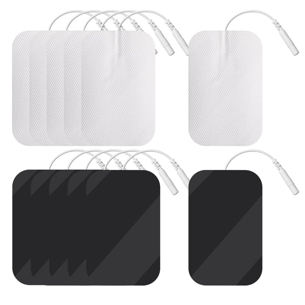 10 Pcs 6x9 cm Electrode Pads for TENS Units Self-Adhesive Replacement Pads Electrodes Patches for Electrotherapy