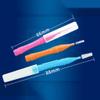 40Pcs Interdental Brush Floss Push-Pull Plastic Teeth Brushes Handheld Indoor Oral Hygiene Tool Household Blue 1.0 mm view 4