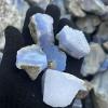 SUPBEI Rough Blue Lace Agate, Healing Crystal Stone for Tumbling, Cabbing, Fountain Rocks, Decoration,Polishing, Wire Wrapping, Wicca Reiki Crystal Healing,150g view 3