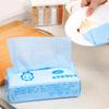 YUEYASHUX 80pcs Disposable Non stick Oil Non woven Fabric Duster Dish Cloth Hand Towel Kitchen Green Blue Pink 20 20.4cm (Blue) view 3