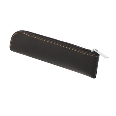 Insulin Organizer Bag Pen Sleeve Pouch Black PU Leather for Home Office Use
