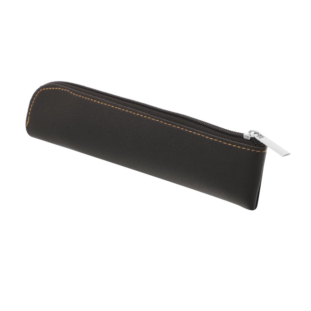Insulin Organizer Bag Pen Sleeve Pouch Black PU Leather for Home Office Use