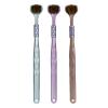 3 Sided Toothbrush Multi-Sided Manual Toothbrushes, Non Slip Sensory Brush, Triple Action Bristle Design | Gentle Cleaning Soft Hair Bristles, Easy Grip Handle for Adults, Children view 1