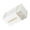 Anneome Mobile Phone Holder Storage Box Tissue Box Cover Plastic Desktop Tissue Case for Home Office view 1