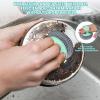 Scrubbing Brush - Dish Brush | Non-Scratch Short Handle Brush Pad | Kitchen Cleaning Brush for Cleaning Pots and Pans Grill Sink view 3